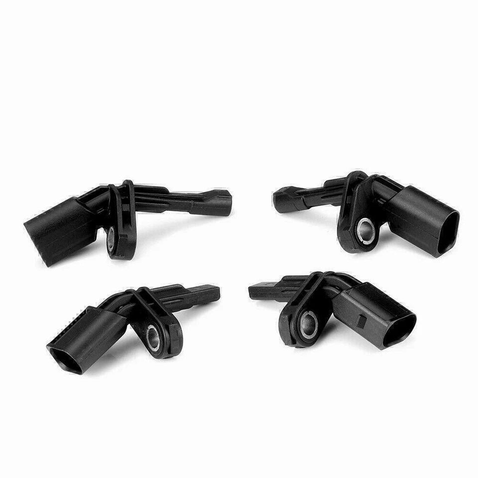 Conjunto de 4 sensores de velocidade de roda ABS dianteiro traseiro esquerdo e direito compatível com Audi TT e Volkswagen* - Imagem 4 de 4