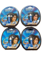 4 PACKS Abreva Docosanol 10% Cream 2g .07oz Tubes Cold Sore Treatment 4/2027