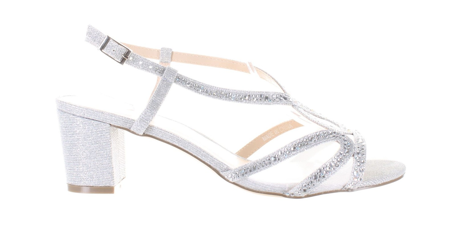 PARADOX Womens Ingrid Gray Slingback Heels Size 9.5 7800424