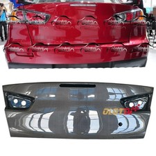 Cubierta de maletero de fibra de carbono para Mitsubishi Lancer EVO10 08-09
