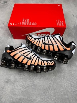 Gr.42.5 - NIke Shox TL Blue Tint Black-Total Orange AR3566-401