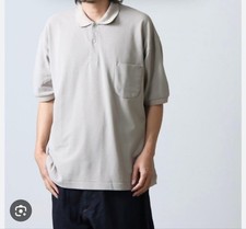 nanamica Polo Shirt M Tarpaulin Color SUHS316 - Used
