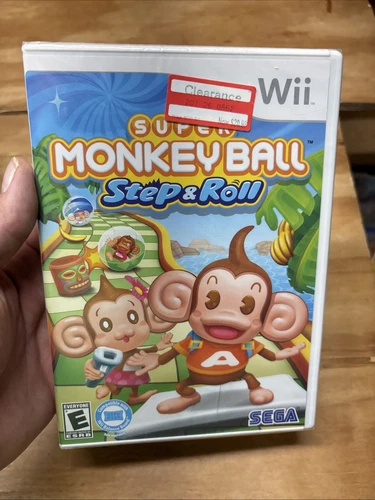 Super Monkey Ball Step & Roll (Nintendo Wii) BRAND NEW FACTORY SEALED!