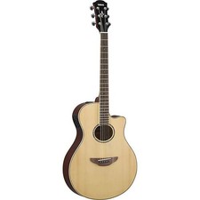 Yamaha APX600M NS Thinline Acoustic Electric Guitar - Natural Satin Free...