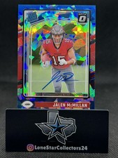 2024 Donruss Optic #239 Jalen McMillan Rated Rookies RPS Autographs Ice #/15