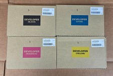 Xerox Versant 80 180 280 2100 3100 4100 CYMK developer packs (1 of each color)