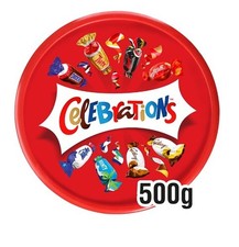 Celebrations Chocolate Tub 500g Assorted Premium Selection Perfect for Gifting