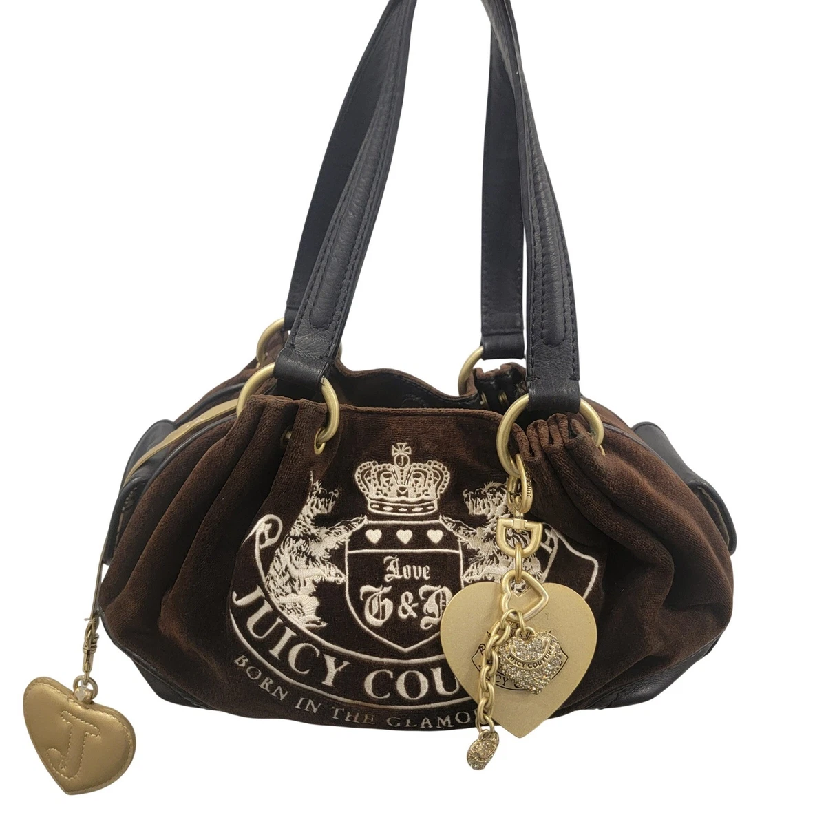 Juicy Couture Satchel/Top Handle Bag Brown Bags & Handbags for