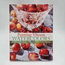 VG Painting Vibrant Watercolors by Soon Y. Warren  Realism Light  Glass  HC