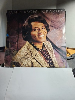 James Brown   Gravity LP Vinyl 1986 Scotti Bros FZ40380 VG+/G R46