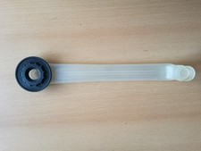 Zuflussrohr Nr. 4111132 oben mit Gegemutter Nr. 4747370 für Miele - Spüler G 675