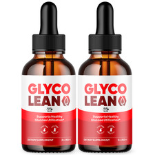 2 Pack Glyco Lean Drops Blood Support Vitamin Formula GlycoLean 60 Servings