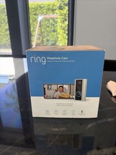 Ring Peephole Cam Video Doorbell Camera Satin...
