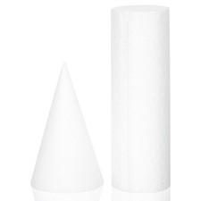 1Set White Foam Cake Model for DIY Fondant and Buttercream Training