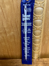 Susan Bates Quicksilver Aluminum Crochet Hook Size I/9, 5.50mm, NIP