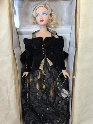 16  Ashton Drake Gene Marshall Doll ''Premiere'' Blonde Black Gown W/ Box #4