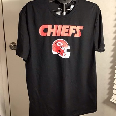 Kansas City Chiefs Shirt Large Fanatics NFL Travis Kelce #87 Black w/red text