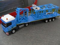 1/87 Herpa Scania R Hl Felbermayr Mit KopfstüCk+ReduzierstüCk Rungen-Sz 303880