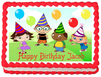 LITTLE EINSTEINS Edible Cake topper Party image