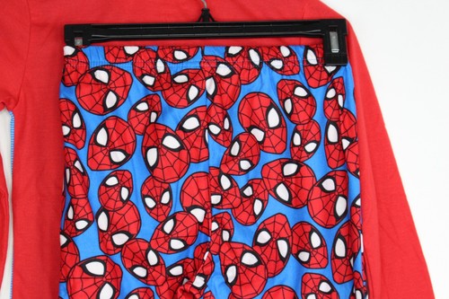 Boy's Spiderman Long Sleeve Pajama Set 2-Piece Multicolor S (6-7) - Picture 3 of 4
