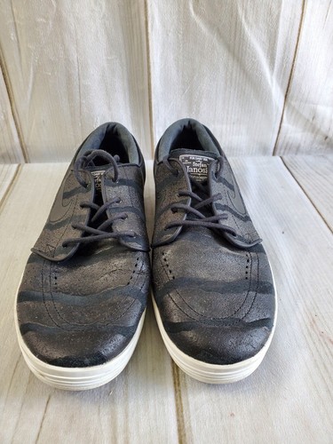 Nike Stefan Janoski SB Lunar 'GRIP TAPE' Men's 11 Skateboard Shoes Black Active - Picture 3 of 12