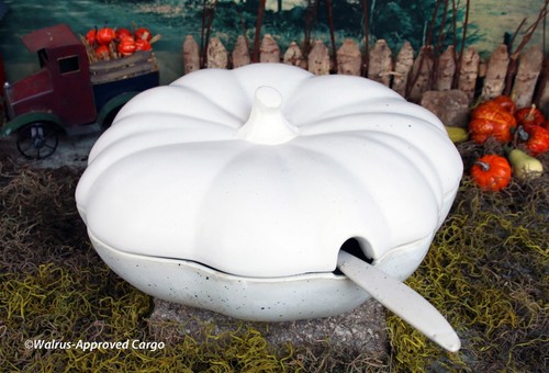 TUREEN CALABAZA ANTROPOLOGIE -NUEVA EN CAJA - UNA ADICIÓN PERFECTA A TU SERVICIO DE MESA DE OTOÑO - Imagen 4 de 15