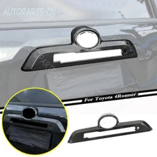 For Toyota 4Runner 2010-2023 ABS carbon fiber patterned tailgate handle cover