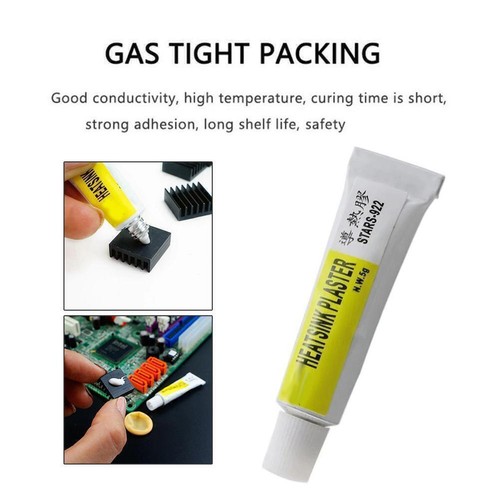 Heatsink Thermal Grease Paste Compound CPU Cooler Silicone N6Y6 Cooling L9A0 - Picture 6 of 11