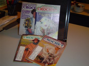 LOT-OF-4-QUICK-amp-EASY-CROCHET-MAGAZINES-1990-1991-Crocheting-Patterns