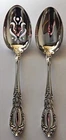 2 Pc Sterling Serving Spoon Set , King Richard By Towle - LM106