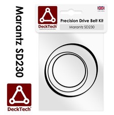 DeckTech™ Replacement Belts for Marantz Cassette Deck SD230 SD 230