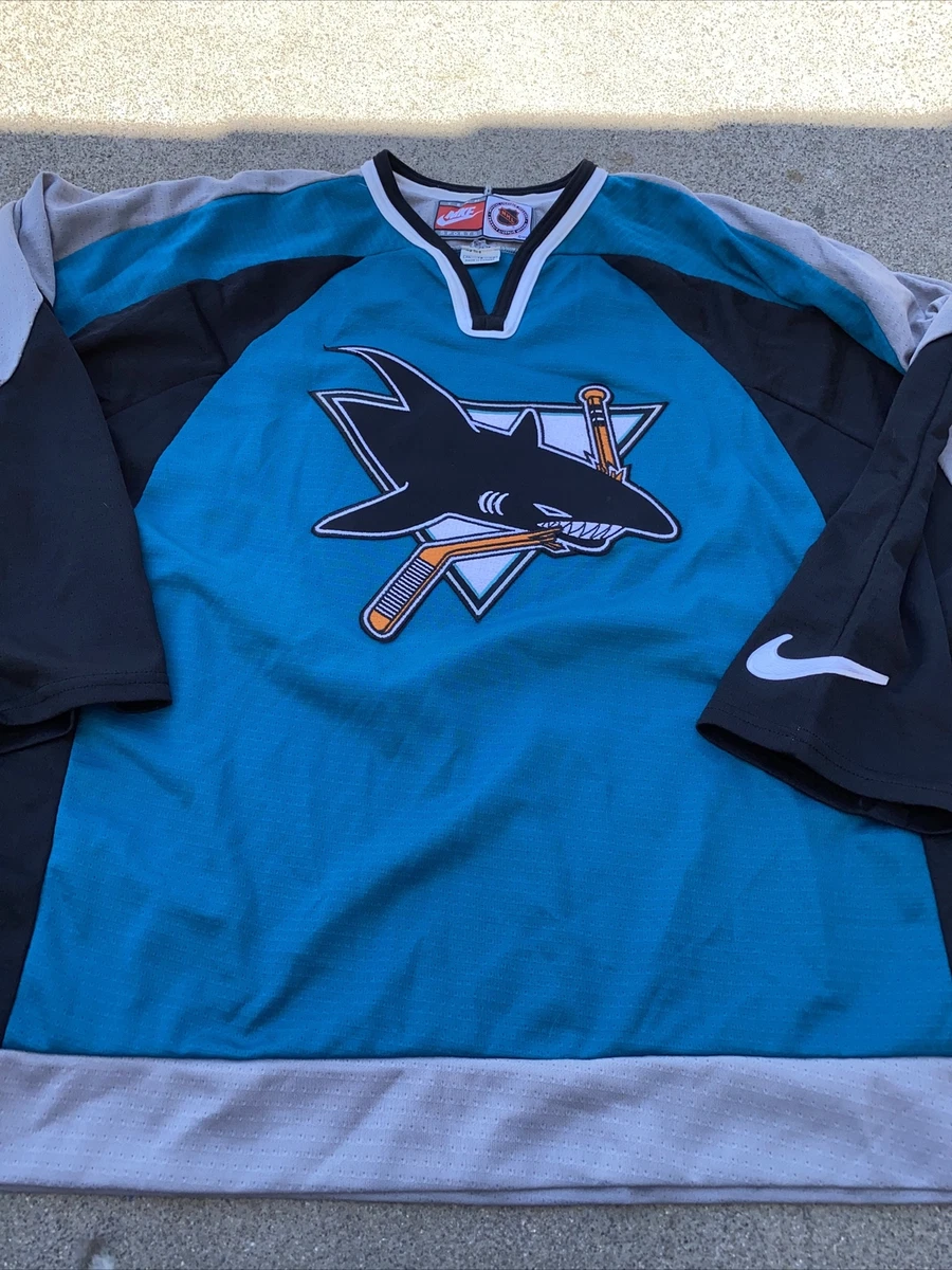 San jose deals sharks 90s jersey