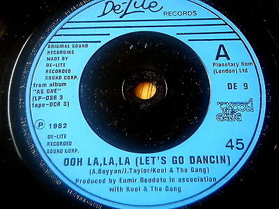 KOOL & THE GANG - OOH LA LA LA (LETS GO DANCING) 7" VINYL ...
