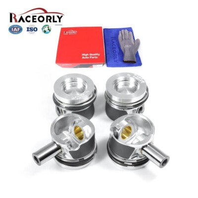 RACEORLY Pistons Rings +0.5mm For VW Amarok Jetta Multivan 2.0 TDI 03L107065M