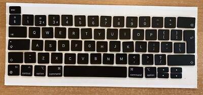 QWERTY Tastenkappen für Apple MacBook Pro A2141 - UK English 2019 - key caps