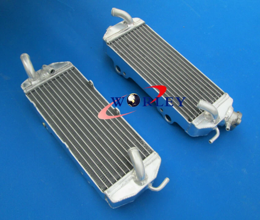 Aluminum Radiator for KTM 250 400 450 520 525 MXC EXC 2000 2001 2002 00 01 02 — 第 2/4 张图片