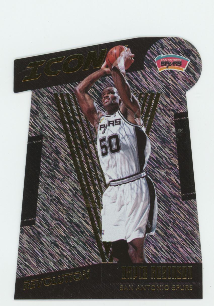 2015-16 Panini Revolution Icons David Robinson #2 San Antonio Spurs #15 Die-Cut