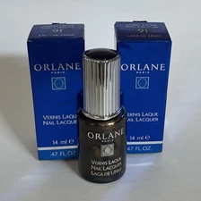 Lot Of 2 Orlane Paris Nail Lacquer # 91 NIB .47 OZ