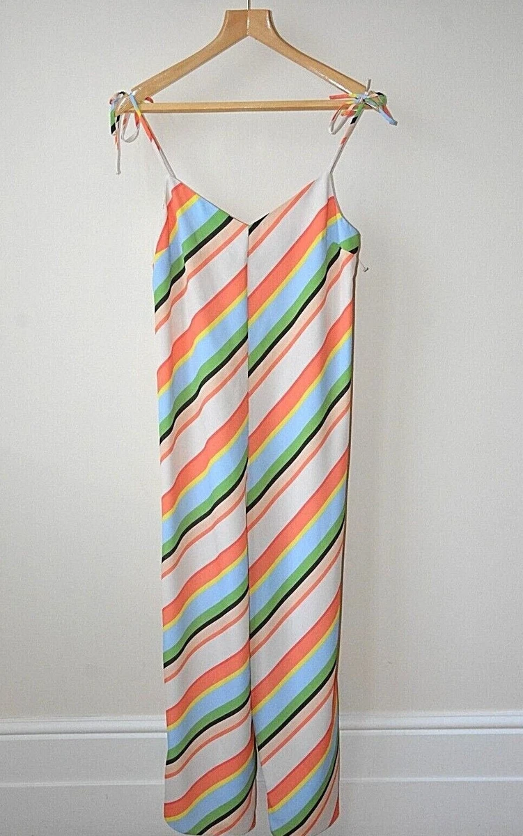 River island stripe jumpsuit 2025