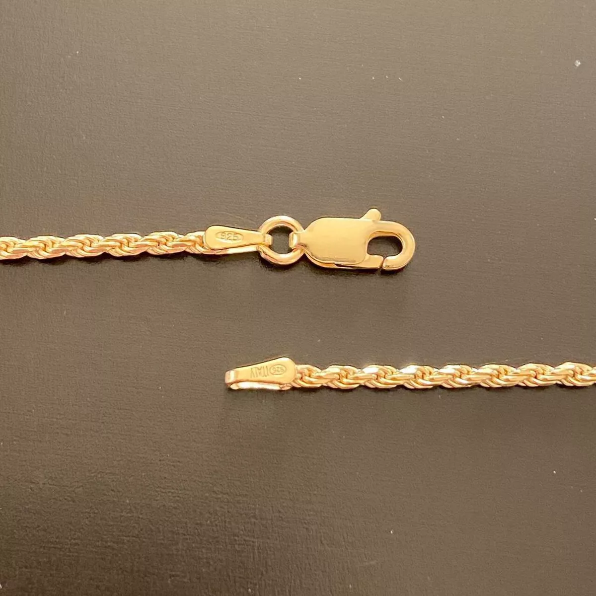 2mm 14k sale gold rope chain