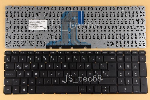 For HP 17-x061nr 17-x087la 17-x100la Keyboard Latin Spanish Teclado Black - Picture 1 of 2