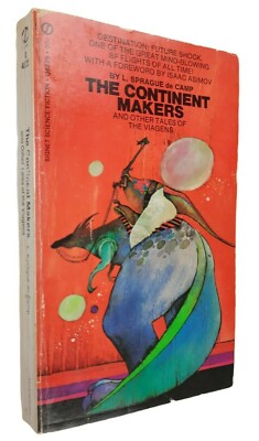 Continent Makers by L Sprague de Camp Brazil World Power 1st PRT Asimov Intro