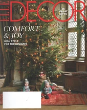 Elle Decor Magazine December 2015 High Style Holidays Gifts Comfort & Joy