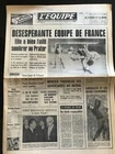 L'Equipe Journal 3/08/1970; La France devant l'URSS en Athlétisme/ Galéa Coupe