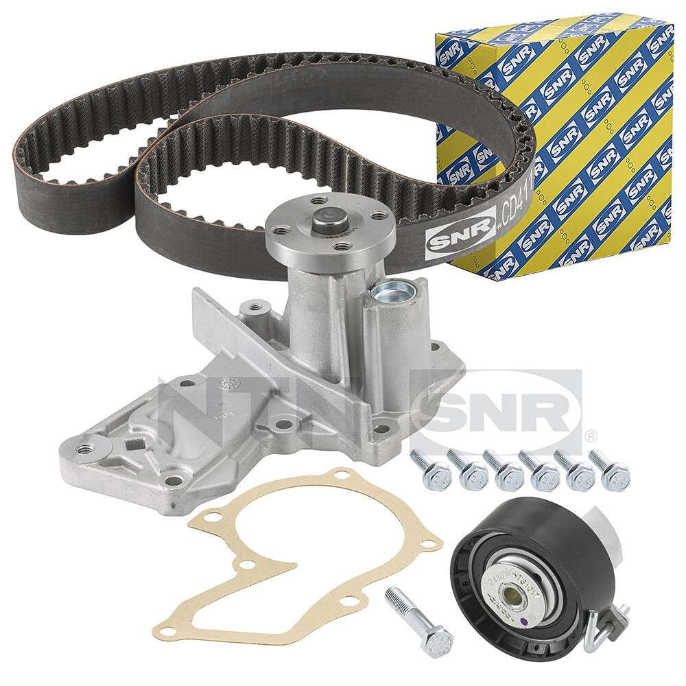 SNR KDP452.280 Kit de distribution avec pompe à eau pour éviter les pannes mécaniques