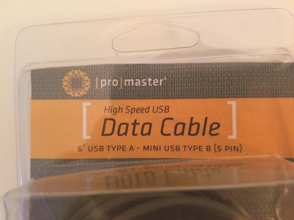 Pro Master High Speed USB Data Cable 6, USB Type A, Mini USB type B (5 Pin) - Image 2 of 3