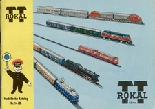 catalog ROKAL 1962 14/D catalog gauge TT scale 1/120 D aa