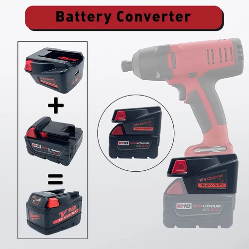 For Dewalt 18V/20V MAX Battery Adapter to Milwaukee M12 12V Power Tools M18 USA - Picture 4 of 6