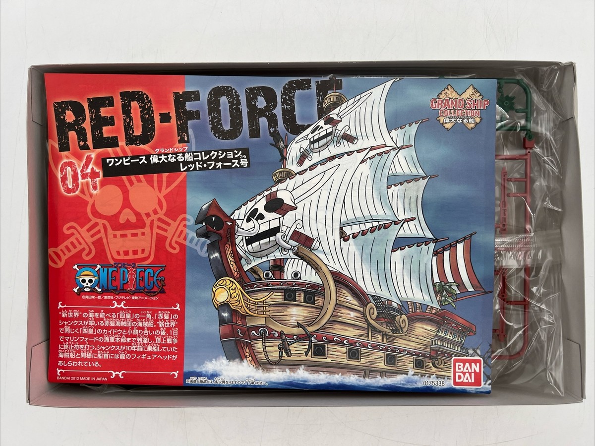Bandai ONE PIECE Grand Ship Collection Red Force Great Ship Model