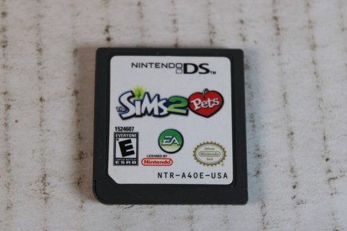 The Sims 2: Pets (Nintendo 3DS, 2006) Authentic, cart only, tested/works